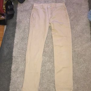 Levi’s khaki pants.
